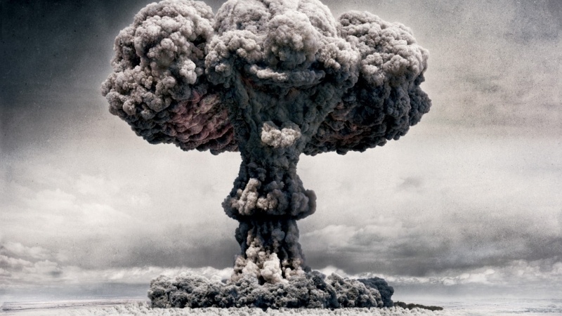 Champignon explosion nucleaire photo