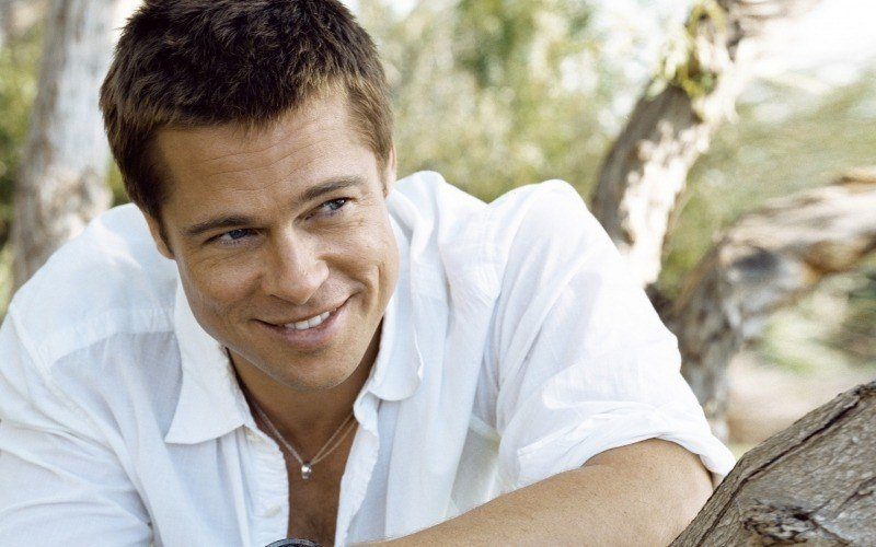 Brad Pitt acteur actor chemise photo