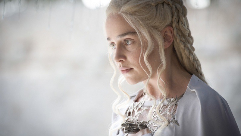 Daenerys Targaryen mère des dragons 4K image série TV Game of Thrones fond écran HD