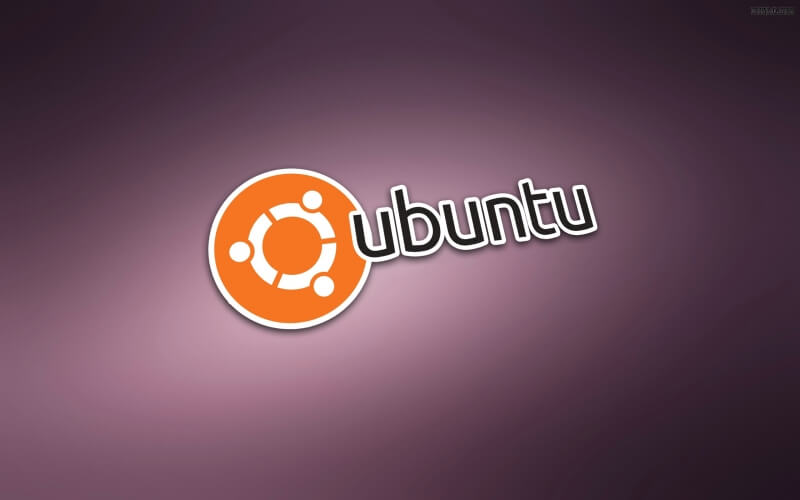 OS Ubuntu Linux logo wallpaper