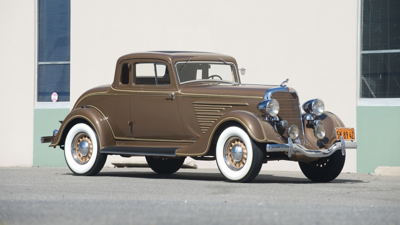 Dodge coupé 1934 brun automobile