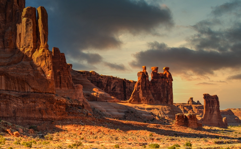 Parc national des arches USA photo terres ocres désert paysage nature desktop Utah