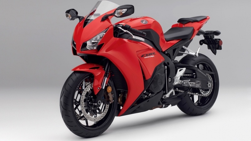 wallpaper moto Honda CBR1000 rouge