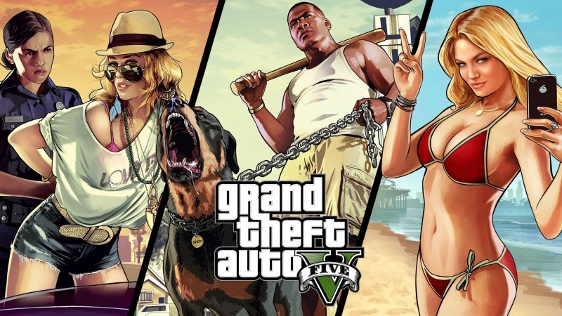 wallpaper Grand Theft Auto 5 Rockstar