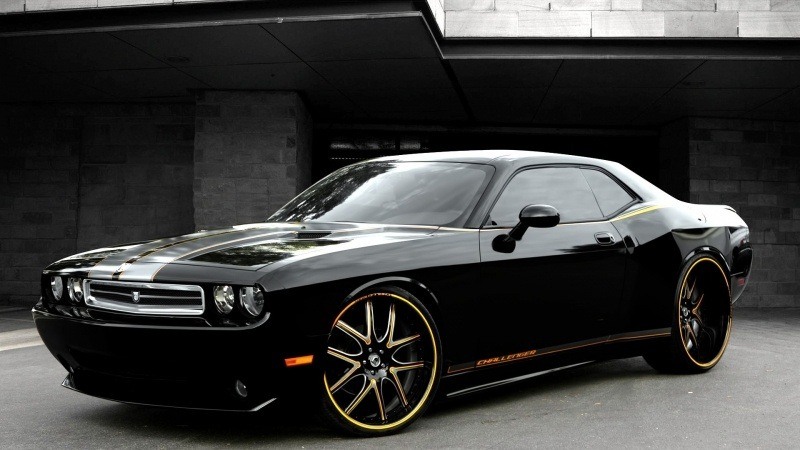 wallpaper Dodge Challenger muscle