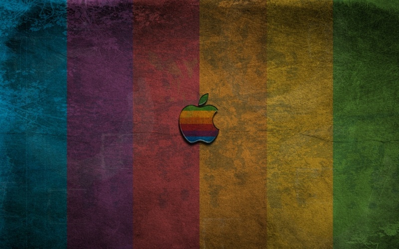 Fond d'écran HD background Apple Mac multicolore téléchargement gratuit wallpaper PC Mac OS smartphone tablette