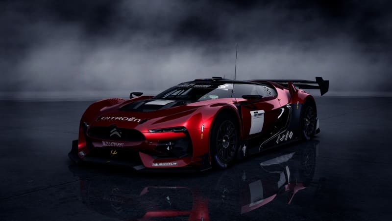 fond écran automobile Citroen GT Racing concept wallpaper hd photo