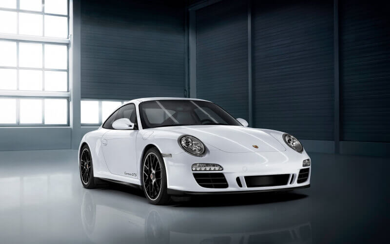 Porsche blanche photo