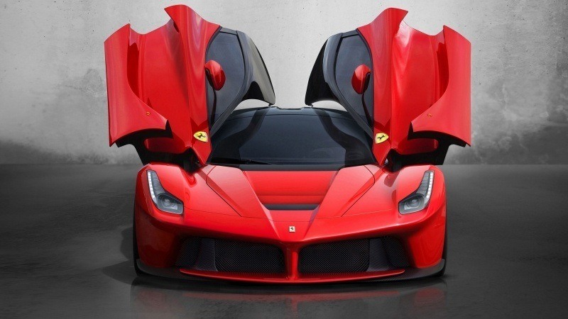 fond d'écran HD voiture car Ferrari laferrari sport background red wallpaper desktop bureau Windows