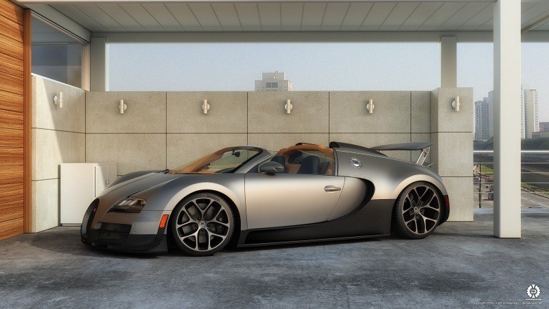 fond écran HD car voiture Bugatti Veyron Grand Sport Supercar wallpaper PC bureau Windows smartphone mobile tablette