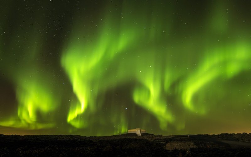 aurore boréal icelande photo