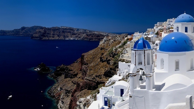 Ile de Santorin Grèce photo HD