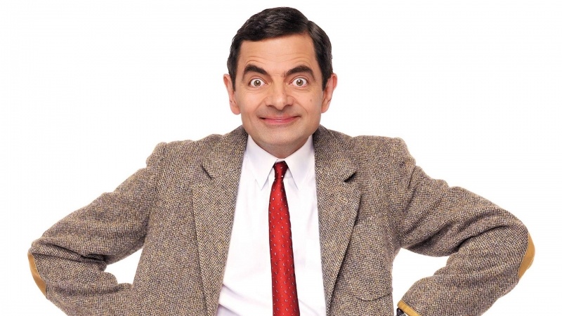 fond écran HD personnalité cinéma série TV Mr Bean Rowan Atkinson photo wallpaper desktop bureau