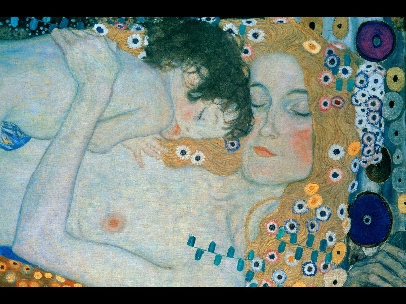 Les trois âges Gustav Klimt