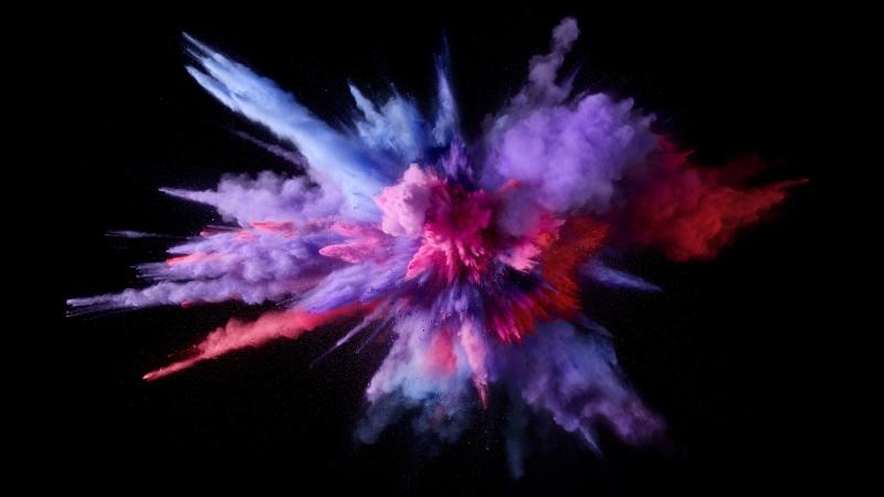 explosion de couleur photo