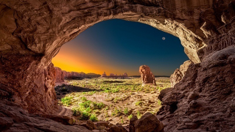 Arches National Park Utah USA photo 4K