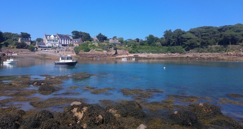 Bretagne île de Bréhat port photo