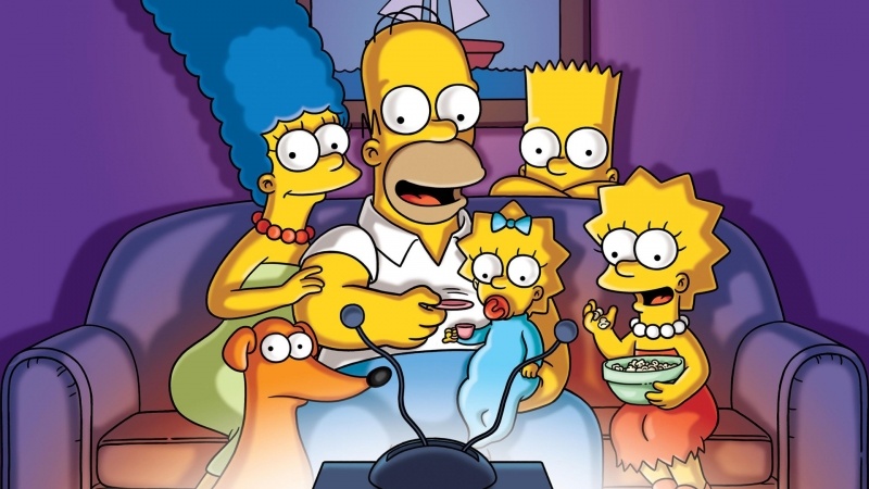 The Simpsons cartoon