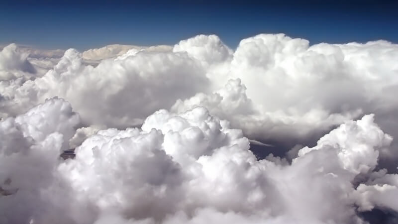 ciel nuage cumulus altitude photo