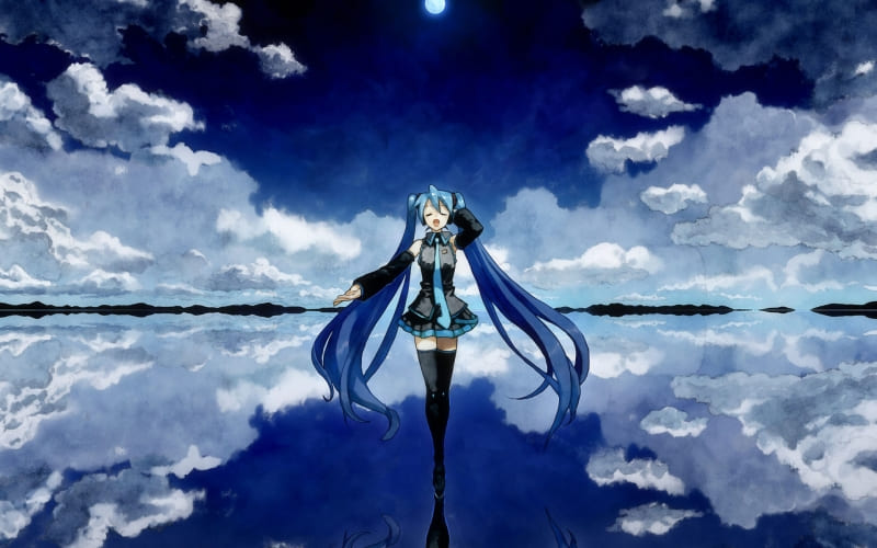 fond ecran wallpaper Hatsune Miku HD 4