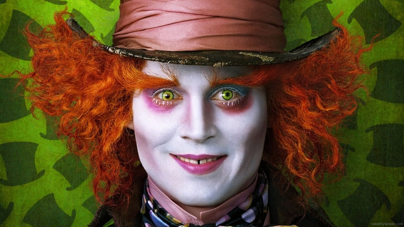 Johnny Depp Alice au pays des merveilles