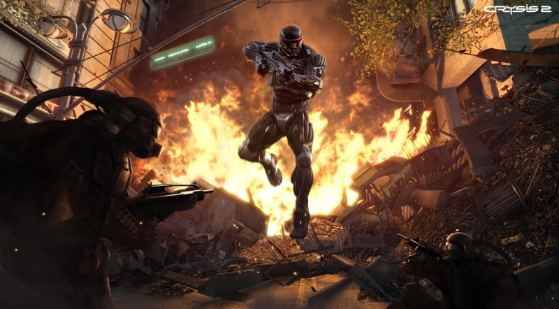 Crysis 2 wallpaper fond écran hd gratuit PC console 