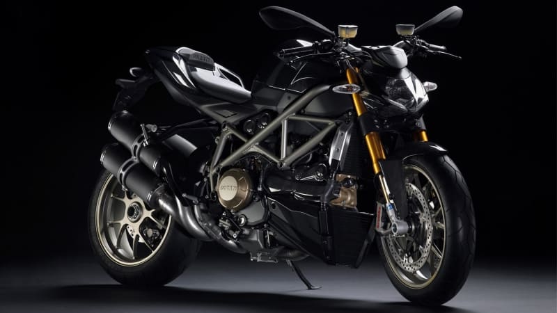 Ducati Streetfighter noir photo moto