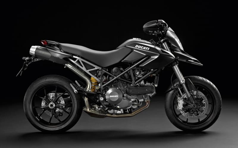 Ducati Hypermotard 796 black photo moto