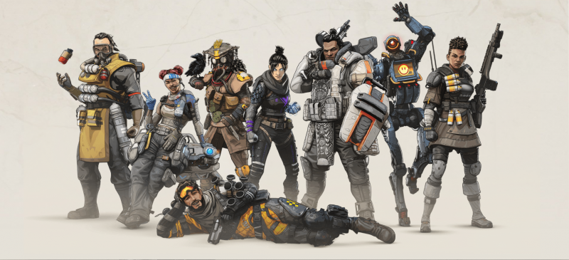 fond d'écran HD Apex Legends jeux video console et PC desktop wallpaper