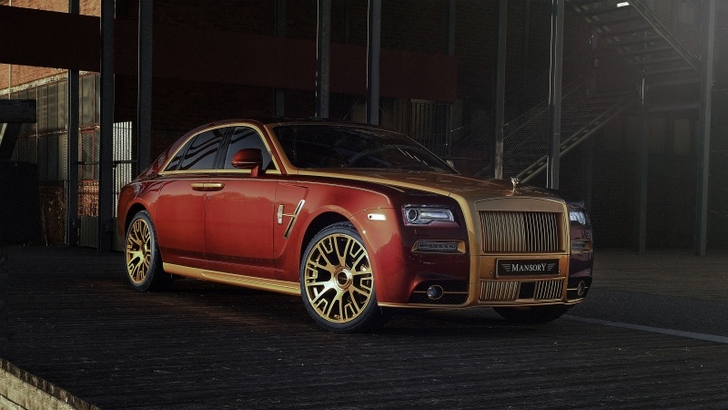 Fond d'écran HD Rolls Royce Mansory Ghost II wallpaper photo image desktop