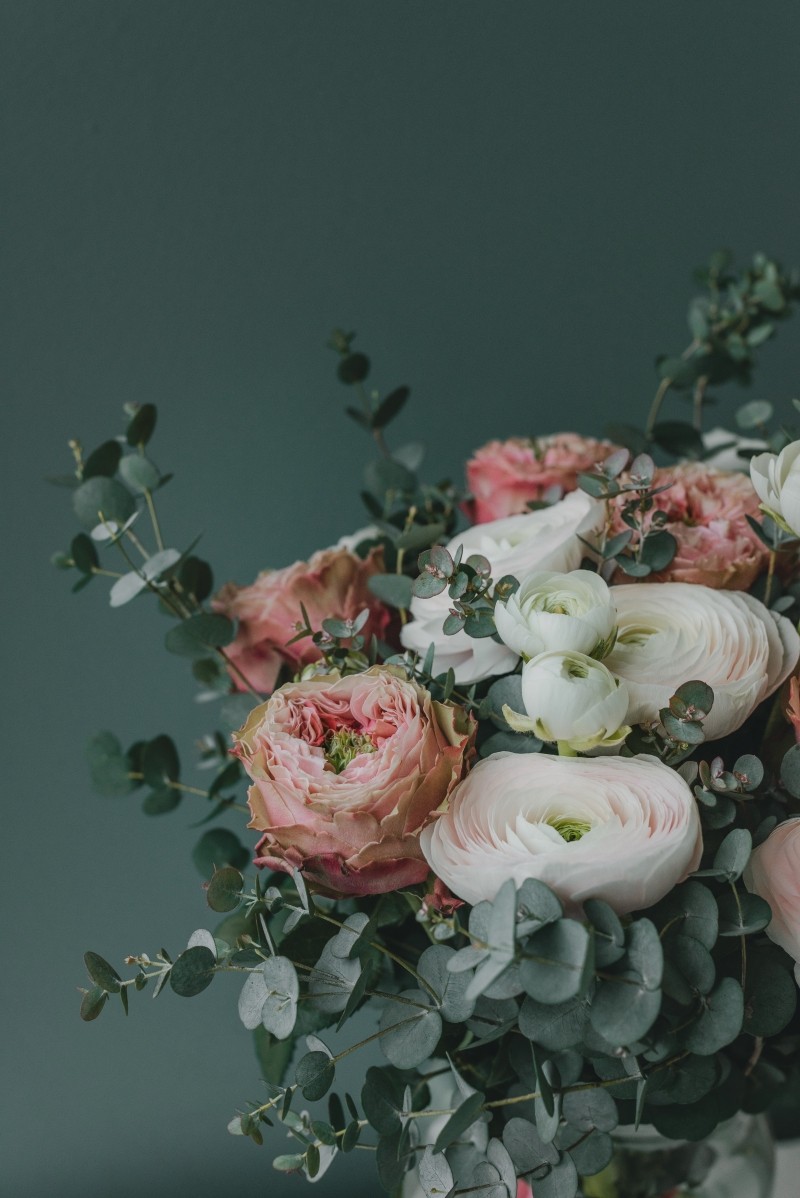 smartphone bouquet pivoines photo Anita Austvika