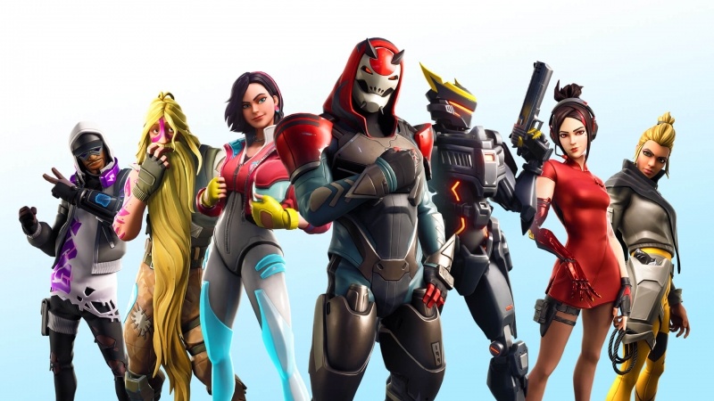 wallpaper Fortnite patch 9 jeu video PC