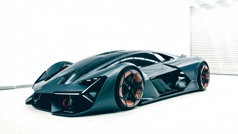 Fond d écran HD voiture Lamborgini Terzo Millennio électrique sport de luxe concept car wallpaper télécharger gratuit