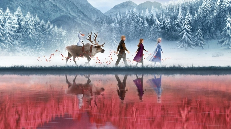 Fond écran HD Reine des Neiges 2 Frozen film cinéma dessin animé télécharger wallpaper image picture personnages