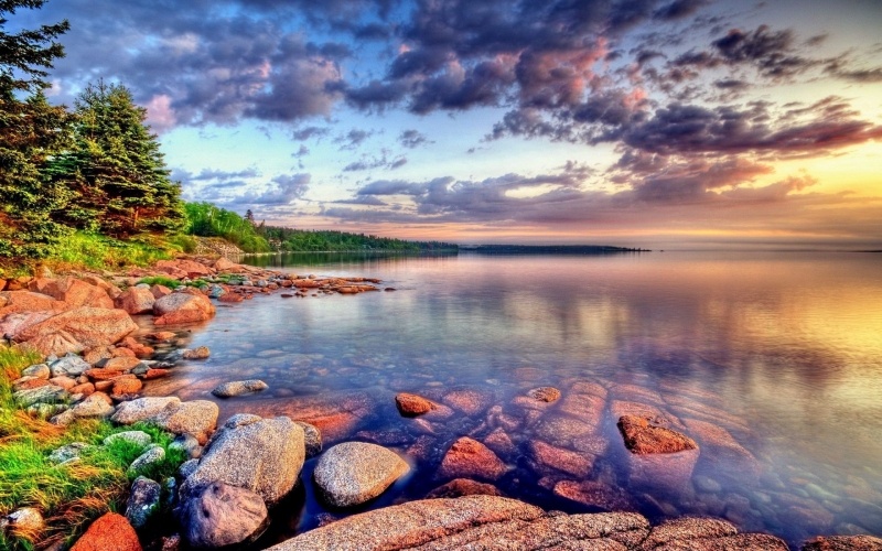 Bord de lac en Ecosse Scotland