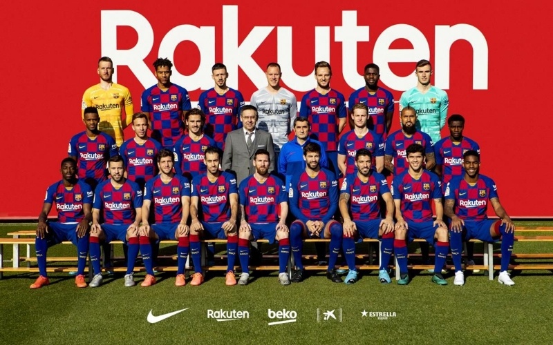 FC-Barcelone-équipe-football-2019 - 2020