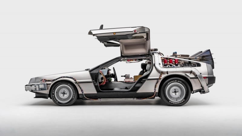 Photo HD Delorean Retour vers le Future DMC 12