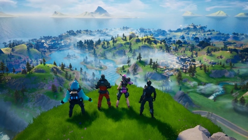 Fortnite jeu vidéo saison 2 fond écran