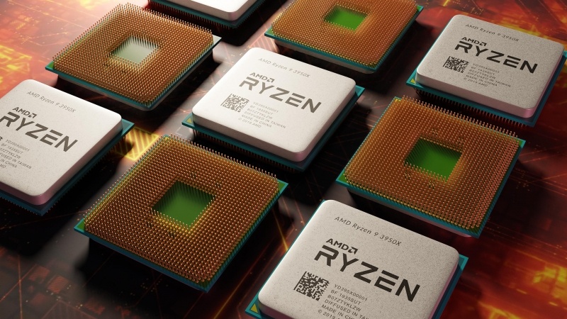 Fond écran HD AMD Ryzen 9 3950x CPU