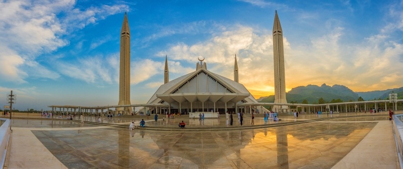 Fond écran HD 4K mosquée mosque Faisal Islamabad Pakistan architecte Vedat Dalokay image picture wallpaper