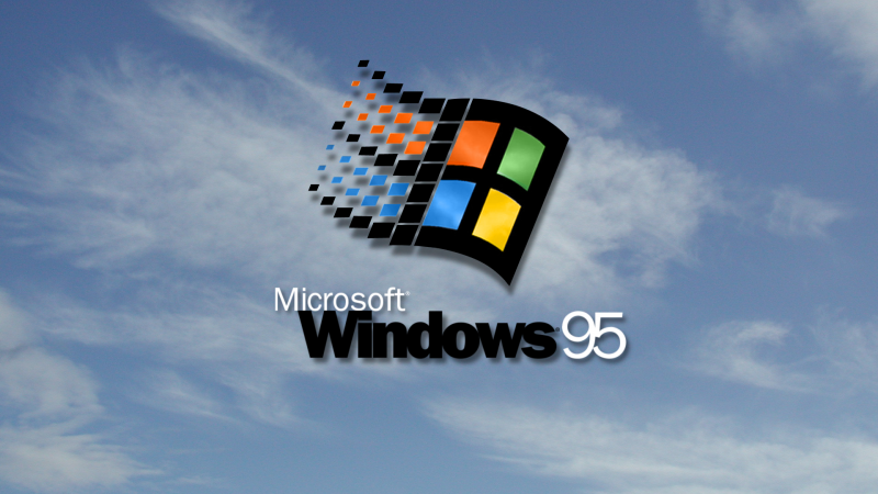 Logo PC Microsoft Windows 95 HD