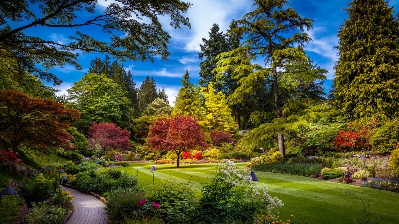 Butchart Garden Canada Colombie Britannique