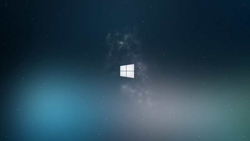 Windows 10 fond étoilé