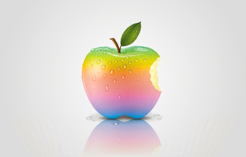 background smartphone apple