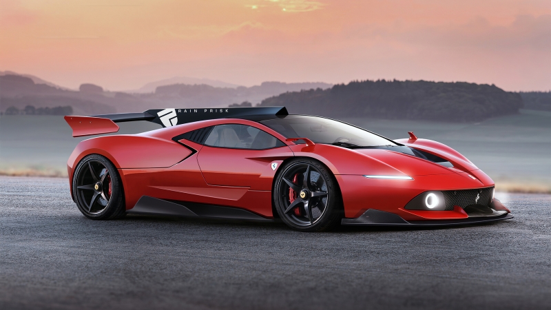 concept car Ferrari Rain Prisk