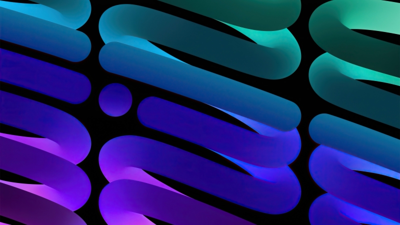 image abstrait tube multicolore