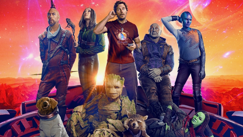 Les gardiens de la galaxie 3 Marvel  4k