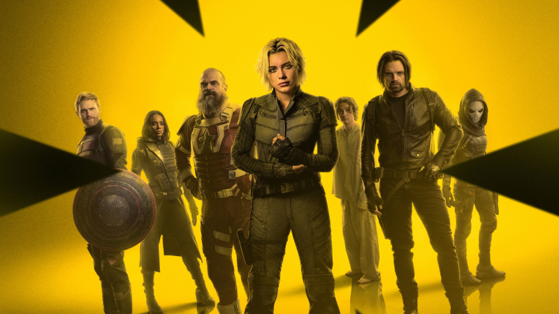 Thunderbolts Film Marvel Wallpaper 4K HD | Yelena Belova, Bucky Barnes & Équipe MCU